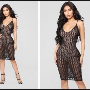 FENDI Look-Alike BodyCon Dress